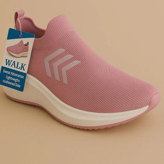 Women’s Walking Sneakers / Embroidered Design / Lightweight & Stylish