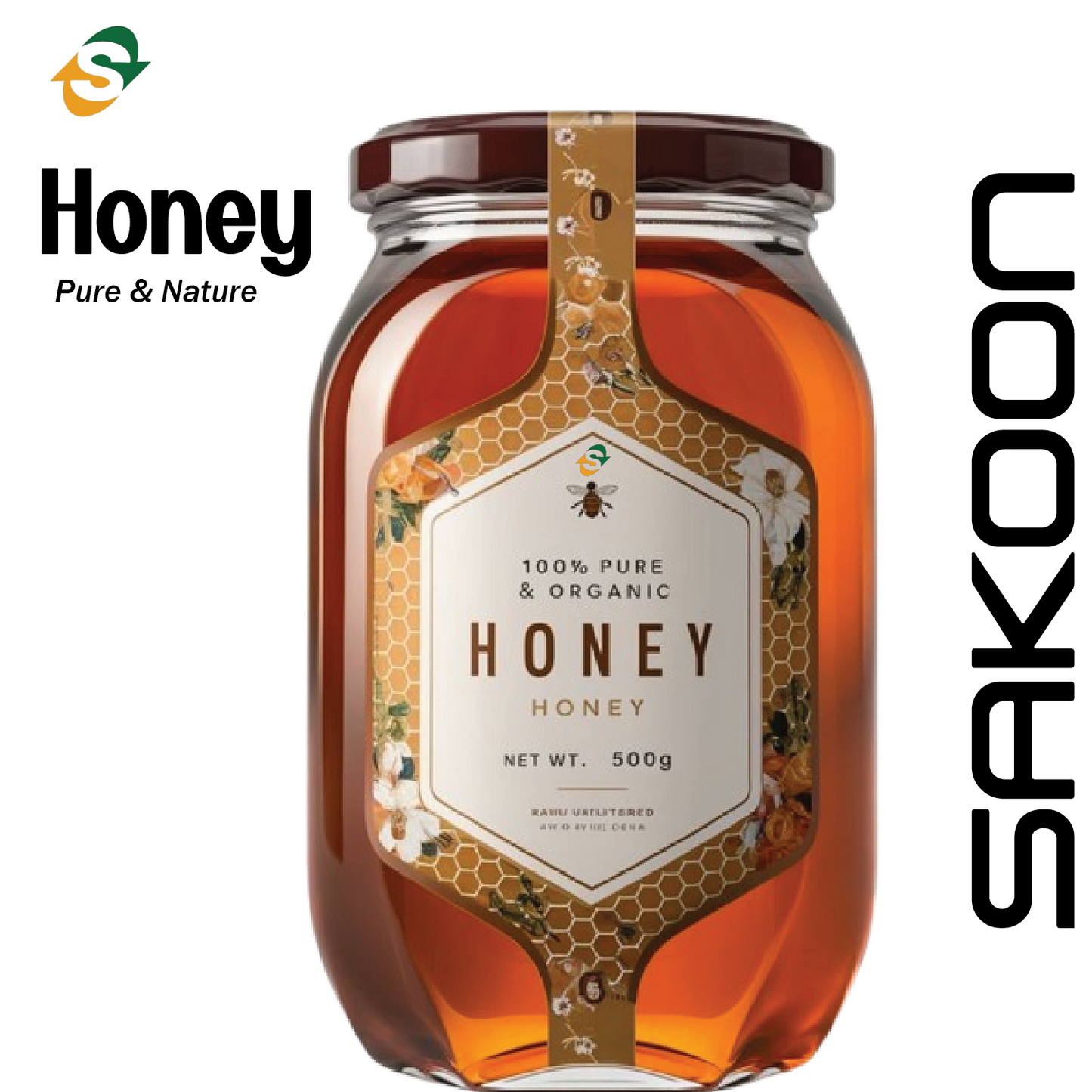 Sakoon 100% Pure Honey Premium Quality