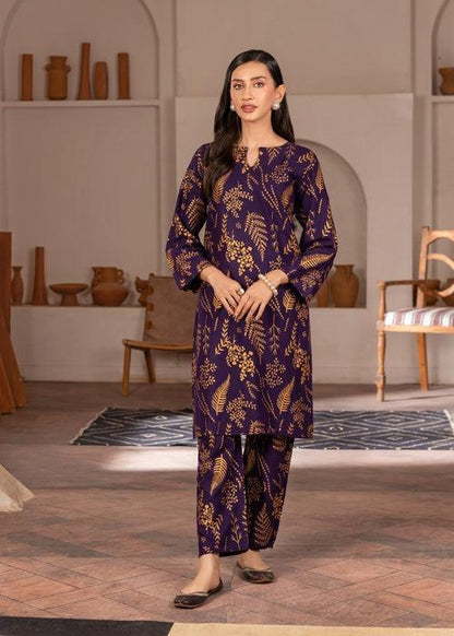 2 Pcs Women’s Stitched Organza Embroidered Frock & Trouser  Sakoon Brand