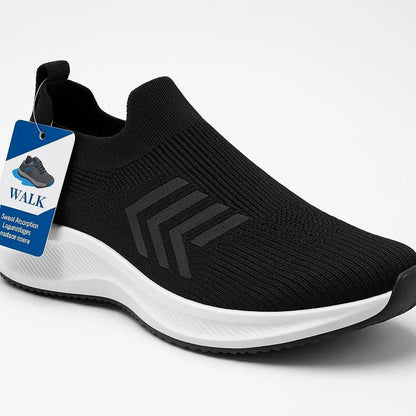 Women’s Walking Sneakers / Embroidered Design / Lightweight & Stylish