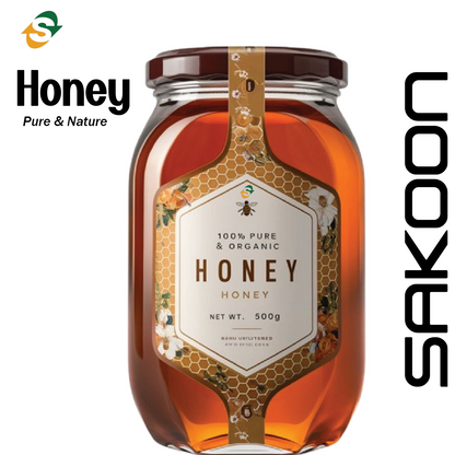 Sakoon 100% Pure Honey Premium Quality