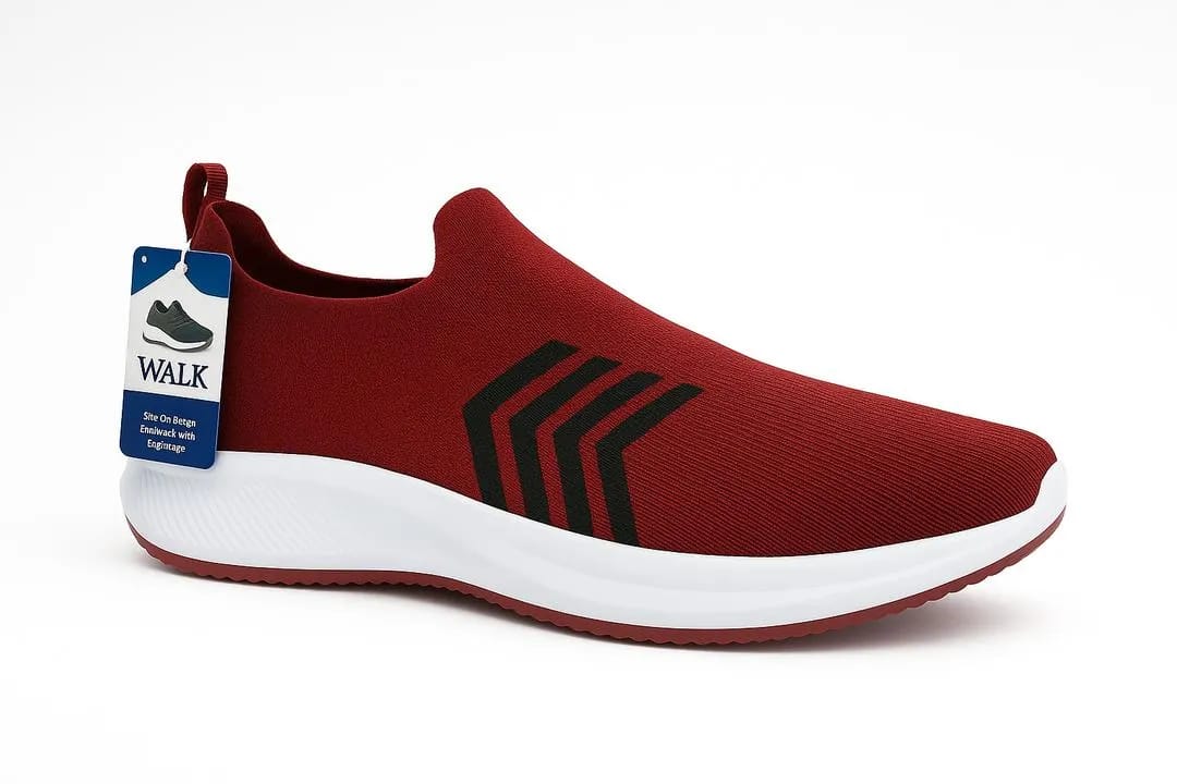Women’s Walking Sneakers / Embroidered Design / Lightweight & Stylish
